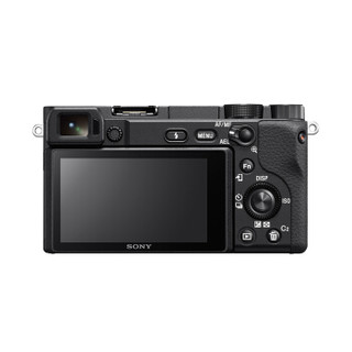 SONY 索尼 Alpha 6400L APS-C画幅 微单相机 黑色 E PZ 16-50mm F3.5 OSS 变焦镜头+E 50mm F1.8 OSS 定焦镜头 双头套机