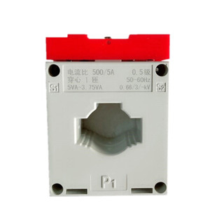 德力西电流互感器 LMK-0.66 30/5 一匝Φ30导轨式低压电流互感器