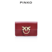 PINKO 品高 2019秋冬新品包袋小号飞鸟包燕子包 1P21EEY5FF 红色