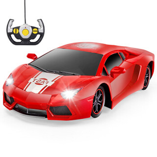 诺巴曼 D849红色1:14遥控车RC遥控车男孩儿童遥控汽车玩具车儿童玩具车遥控赛车玩具