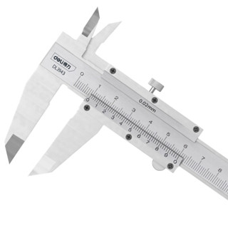 DL 得力工具 得力(deli) 不锈钢高精度专业级机械式游标卡尺 内径外径卡尺300mm 符合国标 DL3943