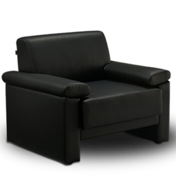 商品震旦aurora 办公沙发 舒雅沙发se-50s(ub)单人沙发 黑色