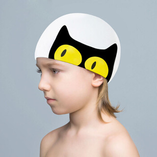 范德安（BALNEAIRE）YM016 新款儿童泳帽 硅胶防水抗氯男女童泳帽护耳不勒头游泳帽 花色D