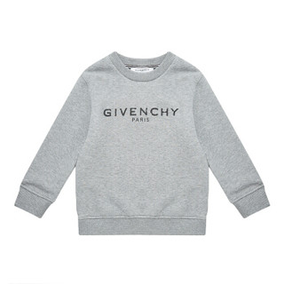 GIVENCHY KIDS 纪梵希 奢侈品童装 19秋冬新款 男童灰色混纺上衣 H25145/A47 4A/4岁/102cm