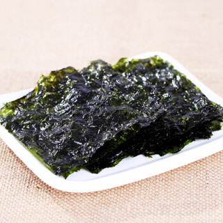 韩国进口 海地村 紫菜海苔 儿童零食 橄榄油宝贝海苔 12g
