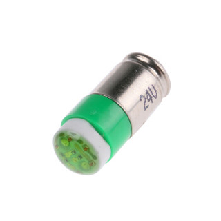 欧时RS ProLED指示灯信号灯209822绿色小型槽灯泡多芯片5mm灯