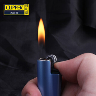 可利福 CLIPPER 色彩渐变CP22MC金属套可充气换火石砂轮打火机4支礼盒装
