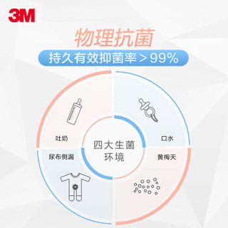 3M 新雪丽宝宝分腿睡袋 婴儿棉防踢被 棉柔可水洗分腿睡袋 时空粉M号 75cm