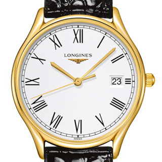 LONGINES 浪琴 律雅系列 L4.359.2.11.2 中性石英手表