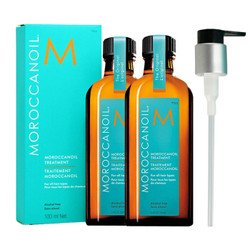 摩洛哥油（Moroccanoil）摩洛哥发油护发修复精油滋养柔顺100ml 护发精油100ml*2