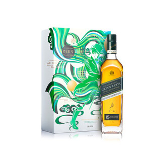 尊尼获加（JOHNNIE WALKER）洋酒 苏格兰进口调配麦芽威士忌绿牌750ml洋酒礼盒+金牌750ml洋酒礼盒