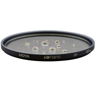 保谷（HOYA）uv镜 滤镜 62mm HD nano uv 高清纳米镀膜uv镜
