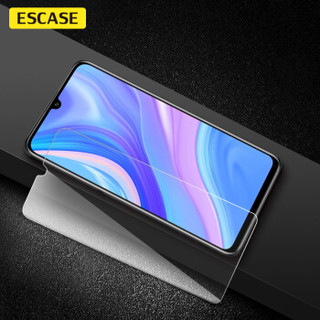 ESCASE 华为荣耀20青春版/畅享10s钢化膜honor20青春版/畅享10s手机贴膜全玻璃高清高透防爆保护前膜 高清