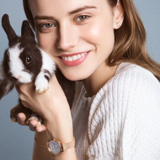 olivia burton手表女士兔子英国进口腕表女时尚女表石英表ob16wl85