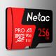 学生专享：Netac 朗科 P500 PRO microSDXC A1 UHS-I U3 TF存储卡 256GB