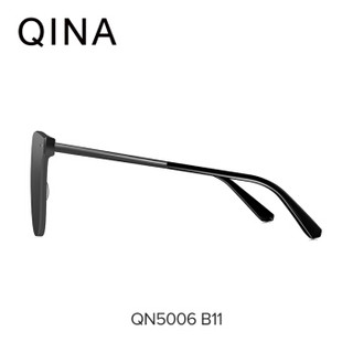 QINA亓那2019新款墨镜女韩版潮迪丽热巴同款太阳镜QN5006 QN5006B11