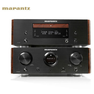 马兰士（MARANTZ）HD-CD1 CD机 + HD-AMP1 音响 带数字解码 合并式立体声功放 黑色 HIFI组合套餐