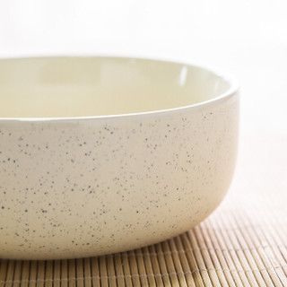 IJARL 亿嘉 剑林创意日韩欧式陶瓷器餐具小汤碗大米饭碗6英寸面碗家用碗甜品碗 北欧印象 白色