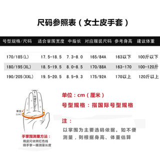 皮尔卡丹 真皮手套女士冬季触屏加绒加厚保暖绵羊皮手套女真皮手套开车骑行摩托车手套 834291049B-XXL码