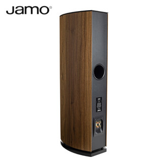尊宝 JAMO D590纪念版 落地 2.0一对 HIFI发烧无源木质音箱 家庭影院音响 胡桃木色