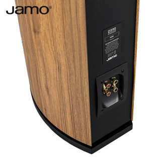 尊宝 JAMO D590纪念版 落地 2.0一对 HIFI发烧无源木质音箱 家庭影院音响 胡桃木色