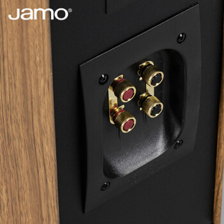 尊宝 JAMO D590纪念版 落地 2.0一对 HIFI发烧无源木质音箱 家庭影院音响 胡桃木色