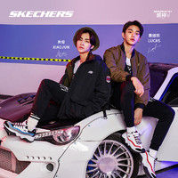 威神V同款：Skechers 斯凯奇 L419M066  男士针织螺纹长裤