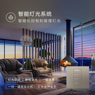 路创（Lutron）别墅智能家居全宅智能家居控制系统 大宅别墅智能方案