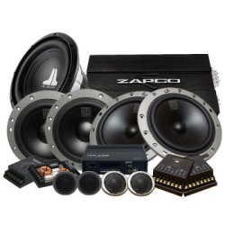 dynaudio丹拿汽车音响236232jd250dsp功放10w0低音炮全车8喇叭升级