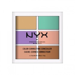 NYX Professional Makeup 6色修容遮瑕盘