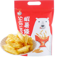 中国台湾 阿民师虾薯条(番茄味)  休闲零食 膨化薯条薯片80g *5件