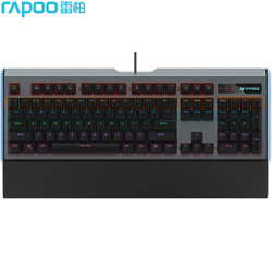 RAPOO 雷柏 V700L网吧版 游戏键盘 104键混光键盘 黑色 青轴