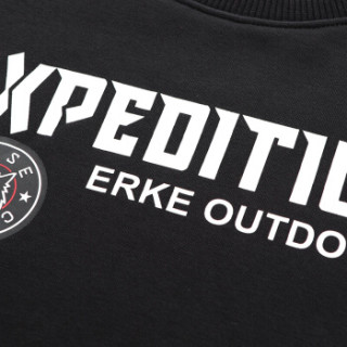 商品鸿星尔克(erke)童装男童大童秋冬套头加厚男童秋装卫衣