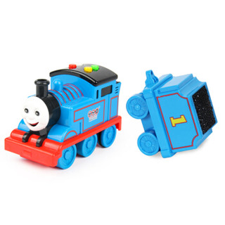 小火车套装玩具轨道车会讲故事的小火车玩具电动轨道火车小汽车男孩宝宝大冒险1-3岁儿童玩具
