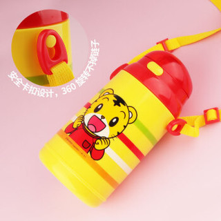 斯凯达（skater）儿童吸管水杯400ML巧虎卡通宝宝便携水壶