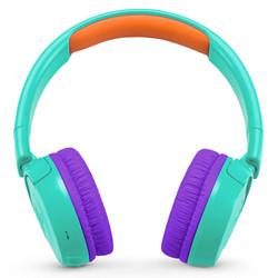 JBL 杰宝 JR300BT 耳罩式头戴式真无线蓝牙儿童耳机 绿色