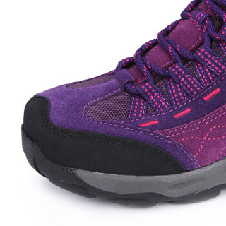 TFO 运动徒步低帮透气舒适减震户外登山鞋844556 女款深紫/浅紫色 38