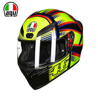 AGV 头盔 K1 TOP 四季通用 广角通风透气全盔跑盔 意大利机车赛车骑行头盔 日月罗拉 SOLELUNA 2015 XL