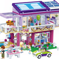 古迪儿童积木拼装玩具女孩礼物摩登女孩系列6-7-13岁 时尚派对9607