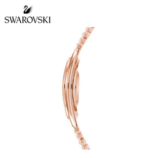 SWAROVSKI 施华洛世奇 CRYSTALLINE OVAL 腕表 女友礼物 玫瑰金色 5480507