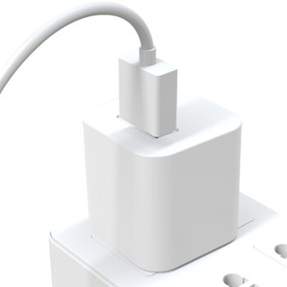 派滋 苹果充电器专用保护套硅胶套适用于苹果原装充电器5W USB电源适配器 透明款