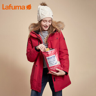 Lafuma乐飞叶 女士加厚羽绒服冬季户外滑雪旅行保暖毛领 LFJU8DH66 红色R2 40(170/88A)