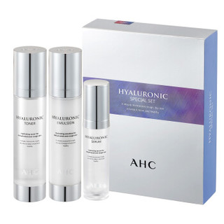 AHC 透明质酸系列神仙水护肤套装 3件套(水100ml+乳100ml+精华30ml)