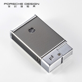 德国保时捷 （PORSCHE DESIGN）充气打火机双焰直冲雪茄防风打火机点烟器情人节生日礼物P3631.C