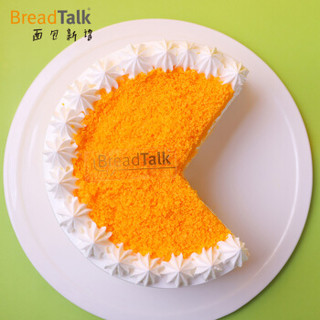 面包新语（BreadTalk）咸蛋黄生日蛋糕 金沙满满8寸 创意网红生日蛋糕