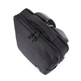 新秀丽双肩包电脑包15.6英寸男女背包书包 Samsonite商务旅行包出差大容量GU4 黑色