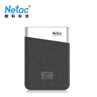 朗科（Netac）480GB Type-c USB3.1 移动硬盘 固态（PSSD） Z6系列  仅37g迷你便携防摔高速 单支装