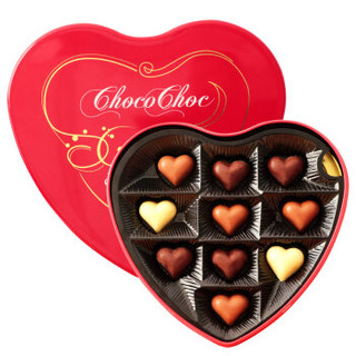 比利时进口 Chocochoc巧口花色夹心巧克力 年货礼盒 休闲零食 110g