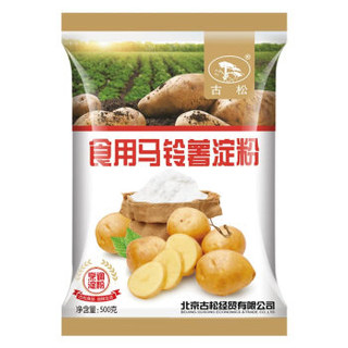 Gusong 古松食品 古松 烘焙原料 马铃薯淀粉 烹调勾芡500g 二十年品牌