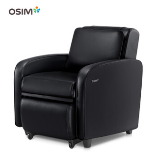 傲胜 OSIM OS-851天使3变 电动按摩椅家用全身多功能按摩沙发椅 黑色